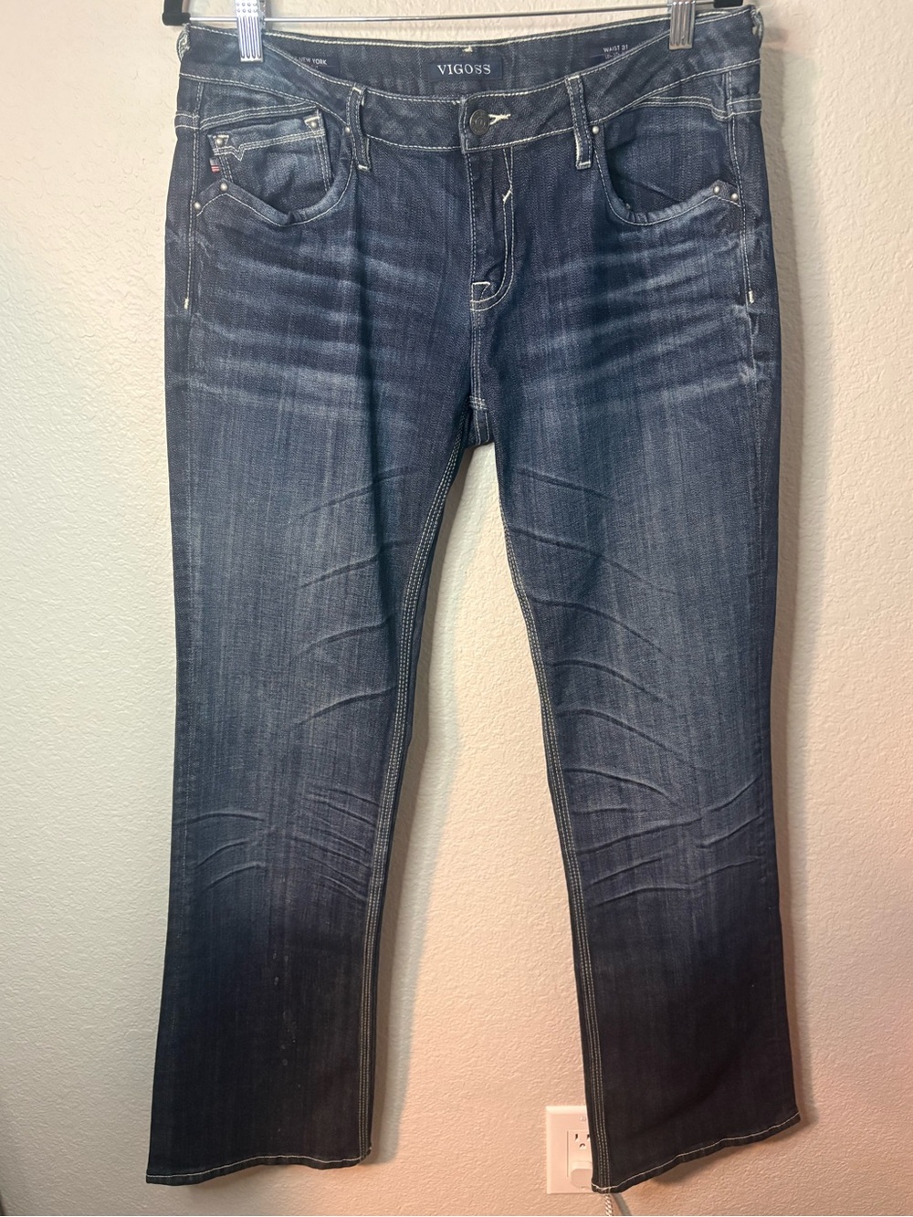 Vigoss Women’s Dark Wash Bootcut Jeans